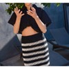 Women's Josephine Handmade Crochet Midi Skirt - Aaron & Amber - 4 of 4