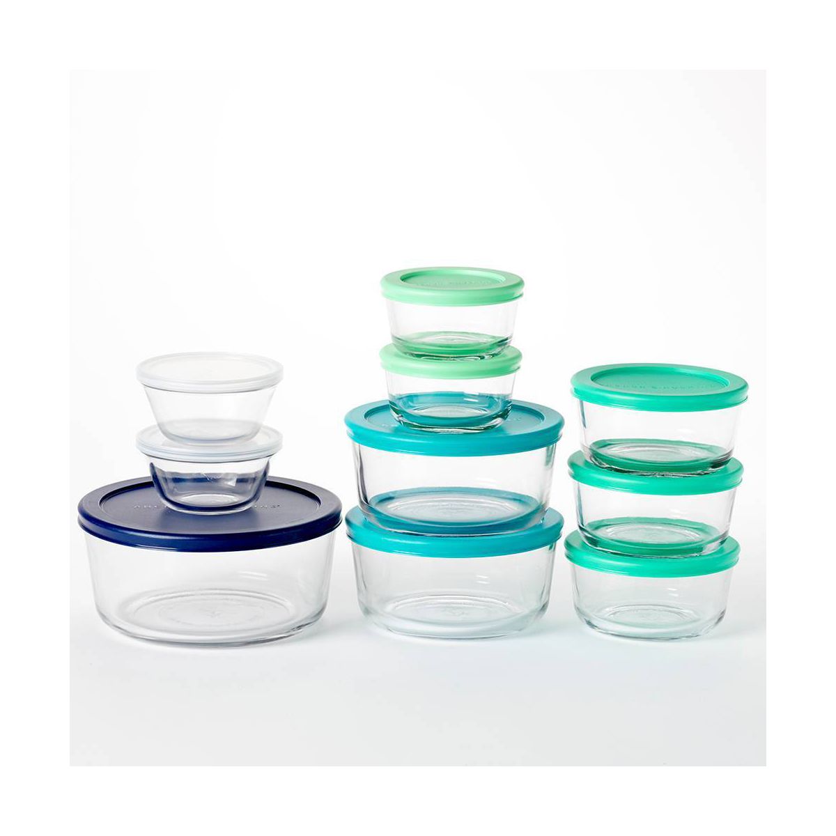 Anchor Hocking 20pc Glass SnugFit Food Storage Container Set: Oven &