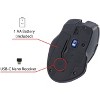 Verbatim USB-C™ Wireless Blue LED Mouse - Teal - Blue LED/Optical - Wireless - Radio Frequency - 2.40 GHz - Teal - USB Type C - 1600 dpi - 4 of 4