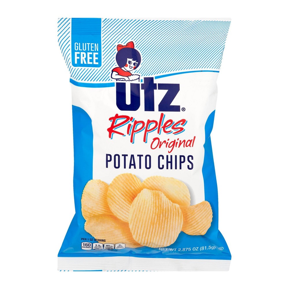 UPC 041780001108 - Utz Ripples Original Potato Chips - 2.875oz ...