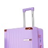 Coolife 4-piece hard luggage, 360 ¡ã dual rotating four-wheel luggage, password lock, lightweight universal wheel luggage - 4 of 4