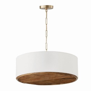 Capital Lighting Soleil 4 - Light Pendant in  Matte Brass - 1 of 4