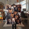 Pit Bull Pattern Flannel Fleece Blanket, Soft Nap Throw for Car And Home Use RV Bedding, Christmas Gift. - 3 of 4