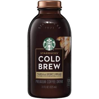 Starbucks Cold Brew Vanilla Sweet Cream - 11 fl oz Bottle