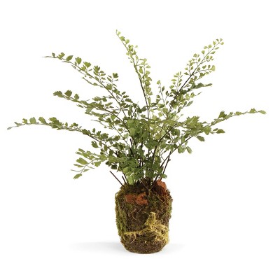 Plum & Post Maidenhair Drop-In Faux (Fake) 13"