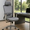 Adjustable Ergonomic Office Chair with Breathable Mesh Seat and Lumbar Support, Swivel Task Chair for Office or Study – The Pop Home - 2 of 4
