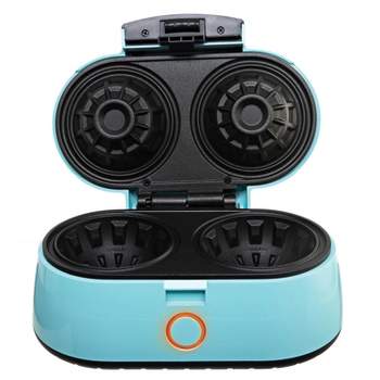 Brentwood 1000-Watt Blue Double 3.5 in. Waffle Bowl Maker 985114239M - The  Home Depot