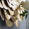 Wooakway 32"H Iron Decorative Wall Mirrors Floral Accent Mirror in Gold Bathroom Vanity Mirror - 4 of 4