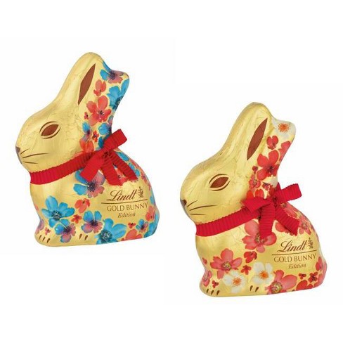 Lindt Floral Easter Gold Bunny 3 5oz Target