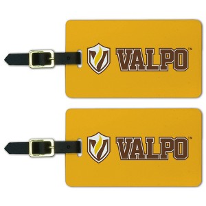 Valparaiso University Secondary Logo Luggage ID Tags Suitcase CarryOn Cards  Set of 2 - 1 of 4