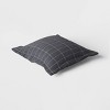 26"x24" Woven Outdoor Deep Seat Pillow Back - Threshold™ - 3 of 4