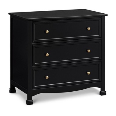 Image of DaVinci Kalani 3-Drawer Dresser - Black