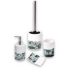 Evideco French Home Goods Rectangular Soap Dish Cup Dispenser Tropical - 4 of 4
