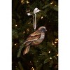 Gallerie II Metal Capiz Sparrow Ornament - 2 of 3