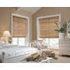 Roll Up Bamboo Blinds for Windows 30'' W x 64'' H, Brown - 2 of 3