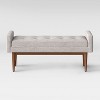 Verken Mid Century Modern Settee Bench - Threshold™ - 2 of 4