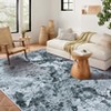 Bohemian Abstract Area Rugs Washable Non-Slip Backing Modern Soft Decor Rug Carpet Low Pile Durable Floor Mat Home Living Room - 4 of 4