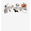 Kids Halloween Cartoon Icons Adult Long Sleeve Hoodie - 2 of 2