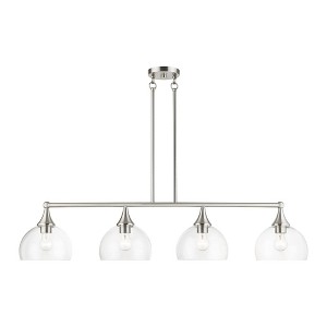 Livex Lighting Glendon 4 - Light Chandelier in  Brushed Nickel - 1 of 4