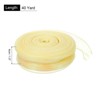 Unique Bargains Gift Wrapping Wide Sheer Wired Pastel Shimmer Iridescent Chiffon Ribbons 1 Pc - 2 of 4