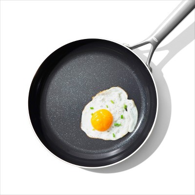 Mira Tri-Ply Stainless Steel Non-Stick Frying Pan Set with Ceramic Coating