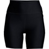 Lands' End Women's 6" High Waisted Bike Swim Shorts - 3 of 4