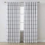 1pc Blackout Window Curtain Panel Gray - Threshold™