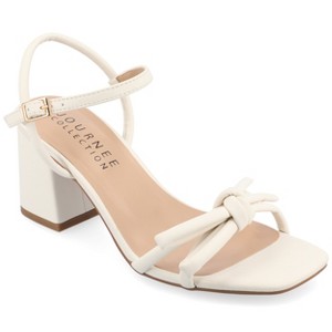 Journee Collection Womens Meryl Light Puff Strap Sandals - 1 of 4