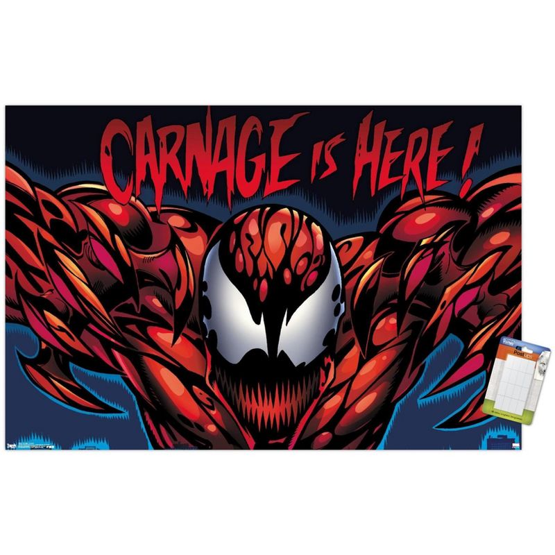 Trends International Marvel Comics - Carnage - Classic Unframed Wall Poster Prints, 1 of 7