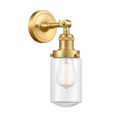 Dover - 1 Light Wall Sconce In Traditional Style-12.75 Inches Tall and 4.5 Inches Wide