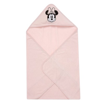 Lambs & Ivy Disney Baby Sweetheart Minnie Mouse Baby/Infant Hooded Towel