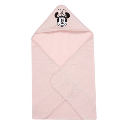 Lambs Ivy Disney Baby Sweetheart Minnie Mouse Baby infant Hooded Towel Target