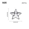 Unique Bargains Craft Embellishments Flat Back Jewelry Making Acrylic Star Rhinestone 200 Pcs - 2 of 4