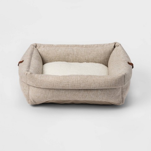Rectangular Roll Cuff Dog Beds - Boots & Barkley™ - image 1 of 3