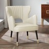 55 Downing Street Kara Oatmeal Pleated Armchair - 2 of 4
