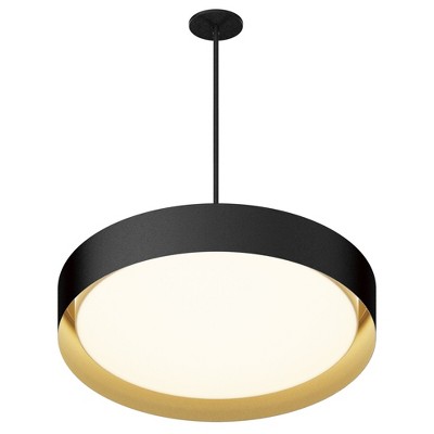 ET2 Lighting Echo 1 - Light Pendant in  Black/Gold