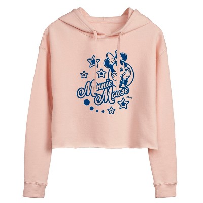 Minnie mouse cropped hoodie online