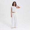 Women's Wide Leg Belted Palazzo Pants - A New Day™ - 2 of 4