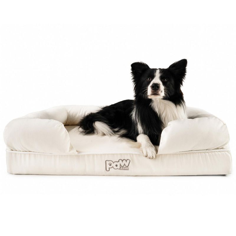 PAW BRANDS PupLounge Memory Foam Dog Bed Cover (Bed not included), 5 of 7