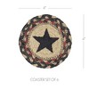 Colonial Star Jute Coaster Set of 6 - 3 of 3