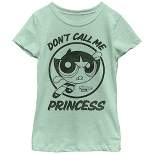 Girl's The Powerpuff Girls Buttercup Don't Call Me Princess T-Shirt