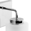 Progress Lighting Merry Collection 2-Light Polished Chrome Bath Vanity Light, Etched Glass, Damp Rated - 2 of 3