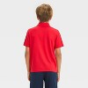 Boys' Short Sleeve Performance Uniform Polo Shirt - Cat & Jack™ - 2 of 3