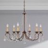 Livex Lighting Pennington 6 - Light Chandelier in  Hand Applied Venetian Golden Bronze - 3 of 4