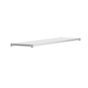 Flash Furniture Galvanized Under Shelf for Prep and Work Tables - Adjustable Lower Shelf for Stainless Steel Tables - 1 of 4