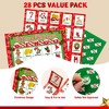 Joyfy Christmas Bingo Game – 30 Player Holiday Bingo Set for Family & Classroom Fun (Includes Call-Out Card & Markers) - 3 of 4