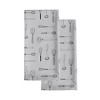 KAF Home Digitally Printed  Set Of 2 Kitchen Towels - 20" x 30" - 2 of 3