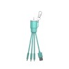 GEMS Novelty 3-in-1 Keychain Charging Cable - 2 of 3