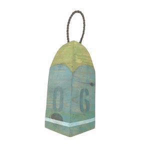 Beachcombers Buoy Sign Wall Coastal Plaque Sign Wall Hanging Decor Decoration For The Beach 6.5 x 1.5 x 18 Inches. - 1 of 2