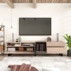 TV Stand Entertainment Center With Cabinets Drawers Open Shelves 2 U-shaped Legs Easy Assembly TV Cabinet For TVs Up To 80” - 2 of 4